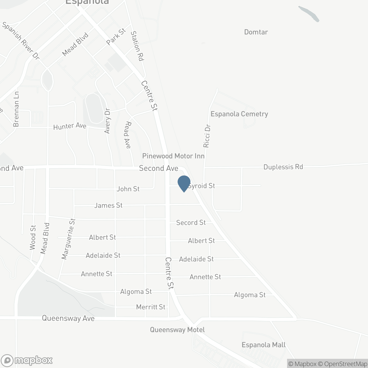 282 Syroid Street, Espanola, Ontario P5E 1G7